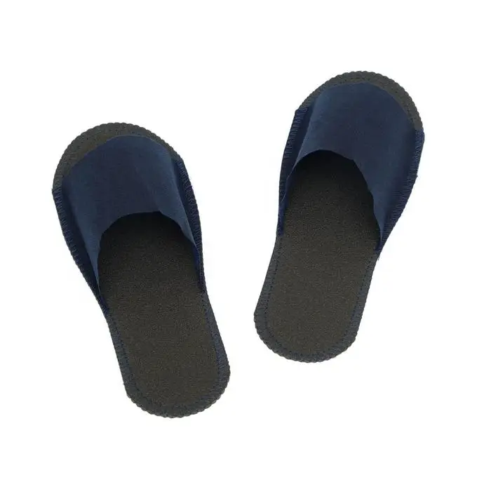 Одноразовые тапочки, стандарт лайт, серые / синие, 42 р. Одноразовые тапочки, стандарт лайт, серые / синие, 42 р.