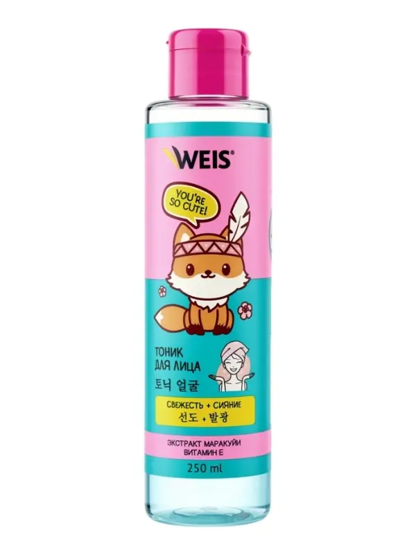 Тоник для лица WEIS, для всех типов кожи, 250 мл