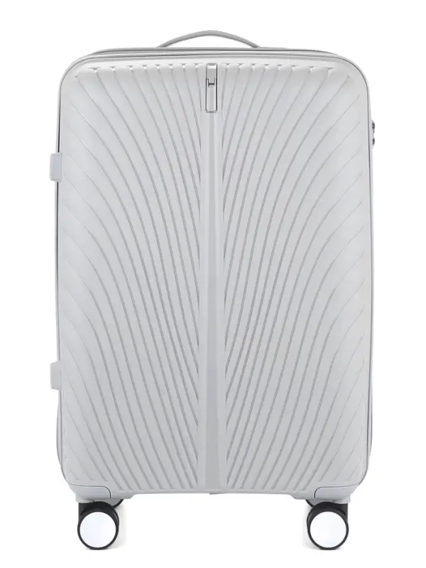 Чемодан на колёсах, 24", кодовый замок, 40&times;24&times;65 см, серый