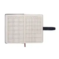 Ежедневник недатированный формат А5, с хлястиком, 128л, линия, пвх, Синий Ежедневник недатированный формат А5, с хлястиком, 128л, линия, пвх, Синий