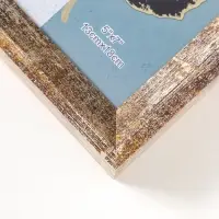 Фоторамка пластик 13х18 см "Прованс" бежево-коричневый 21,7х16,8х3 см