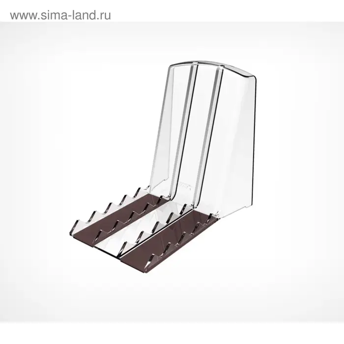 Большая пластиковая задняя опора с магнитной основой BACK-&times;L-ТМ, 108&times;105&times;140 мм, прозрачная