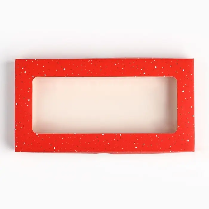 Коробка для шоколада «Яркие огни», с окном, 16.4 х 8.4 х 1.7 см Коробка для шоколада «Яркие огни», с окном, 16.4 х 8.4 х 1.7 см