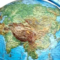 Глобус физико-политический рельефный &laquo;Глобен. Классик Евро&raquo;, диаметр 320 мм, с подсветкой, Крым в составе РФ