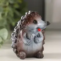Сувенир Ежик шишка , 7х7,5х6,5 см