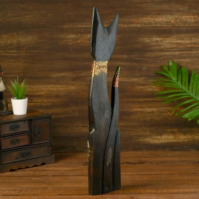 Сувенир дерево Сувенир дерево "Кошка" 18х7х80 см