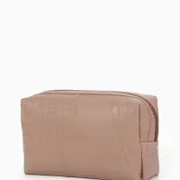 Косметичка дор Одноцвет, 16*5*10, отдел на молнии, серый