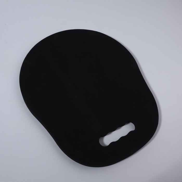 Зеркало с ручкой, d зеркальной поверхности 22,5 см, цвет чёрный Зеркало с ручкой, d зеркальной поверхности 22,5 см, цвет чёрный