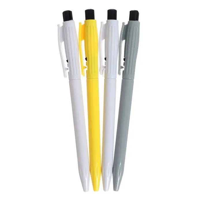 Набор ручек шариковых Calligrata, 4 штуки, автоматические, стержень синий Набор ручек шариковых Calligrata, 4 штуки, автоматические, стержень синий