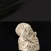 Набор фигурок &laquo;Нэцкэ&raquo;, 5 шт., 20&times;10&times;7 см, бежевый