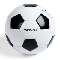 Футбольный мяч ONLYTOP, р.3, PVC, машинная сшивка, 32 панели