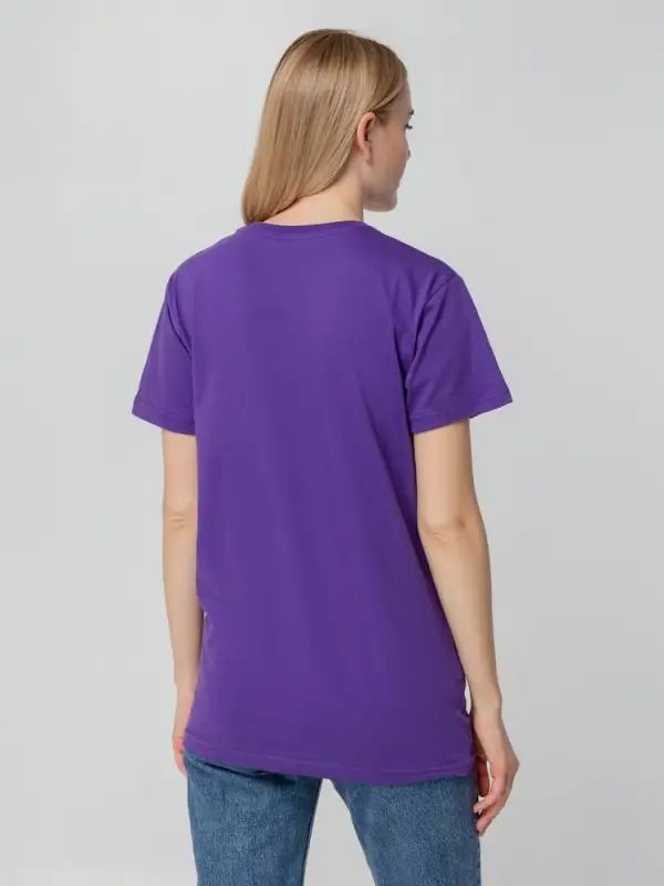 Футболка унисекс T-bolka 140, фиолетовая, размер S Футболка унисекс T-bolka 140, фиолетовая, размер S