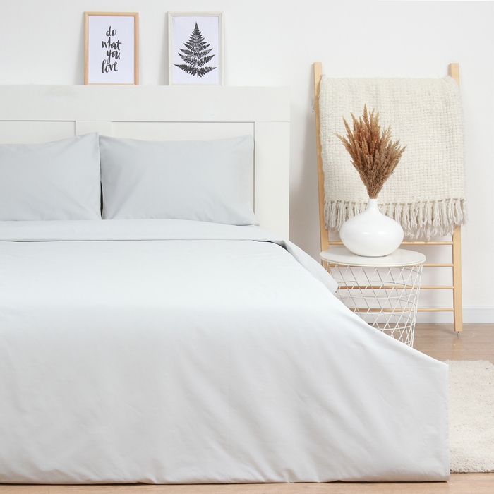 Постельное бельё LoveLife 2сп Summer rain 175х215см, 200х225см, 50х70см-2шт, 100%хлопок, сатин, 125г/м Постельное бельё LoveLife 2сп Summer rain 175х215см, 200х225см, 50х70см-2шт, 100%хлопок, сатин, 125г/м