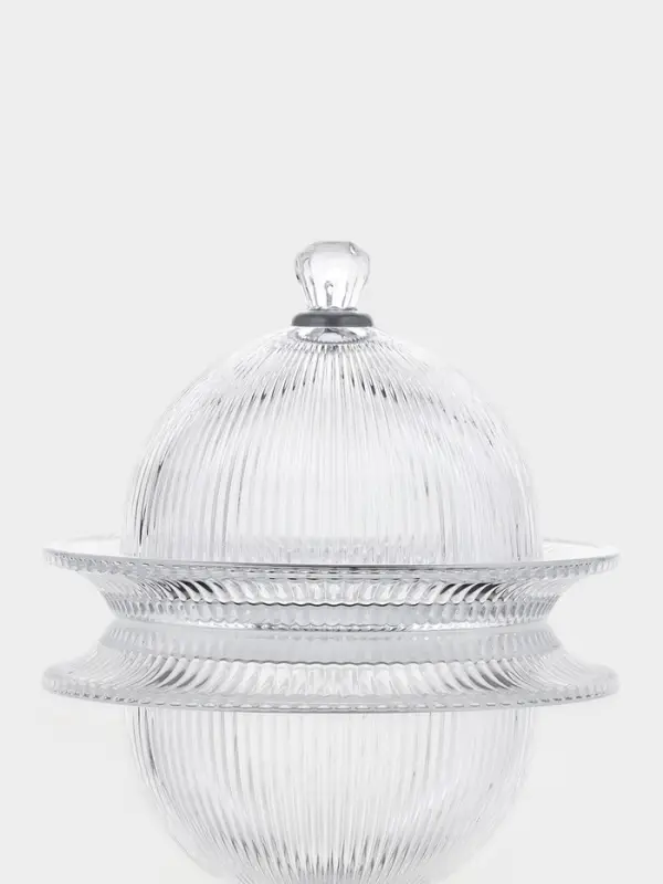 Блюдо для подачи с крышкой Блюдо для подачи с крышкой "Riffle", 19.5х13 см