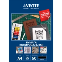 Бумага копировальная deVENTE HOBBY CREATIVE A4 50л, черная, 2041314