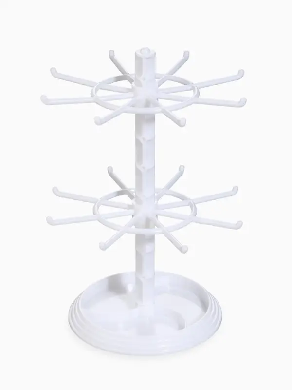 Подставка для украшений &laquo;QF. Карусель&raquo;, универсальная, 16&times;16&times;28 см, белая