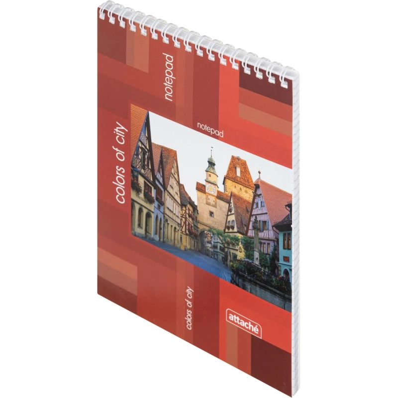 Блокнот на спирали А5 50л. ATTACHE-БИЗНЕС облж. 14с157 клетка