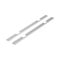 Планка для столешницы угловая CAPPIO, 38 мм, цвет хром, набор 2 шт.