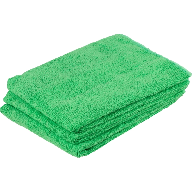 Салфетки хозяйственные Luscan Professional 300г/м2 40х40см 3шт/уп зеленые