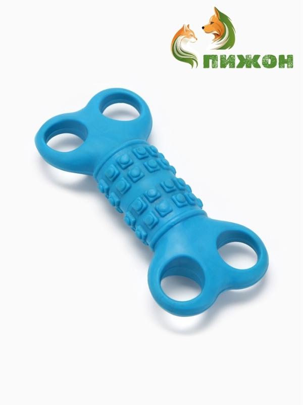 Игрушка жевательная Игрушка жевательная "Лучше всех!", TPR, 12 см, голубая