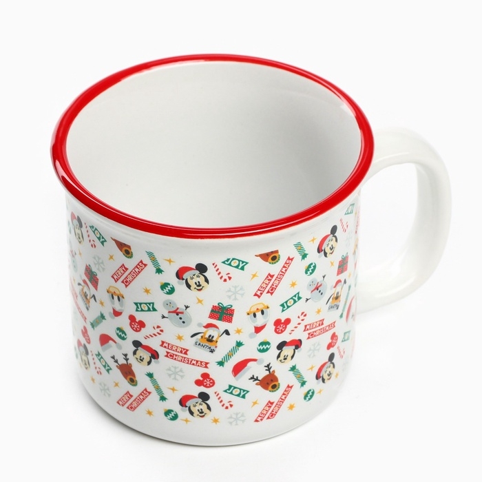 Кружка керамическая новогодняя «Merry Christmas» Микки Маус и друзья, 250 мл Кружка керамическая новогодняя «Merry Christmas» Микки Маус и друзья, 250 мл