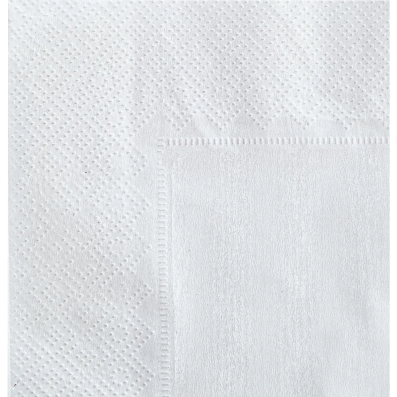 Салфетки бумажные Luscan 2сл 33х33см белые 200шт/уп