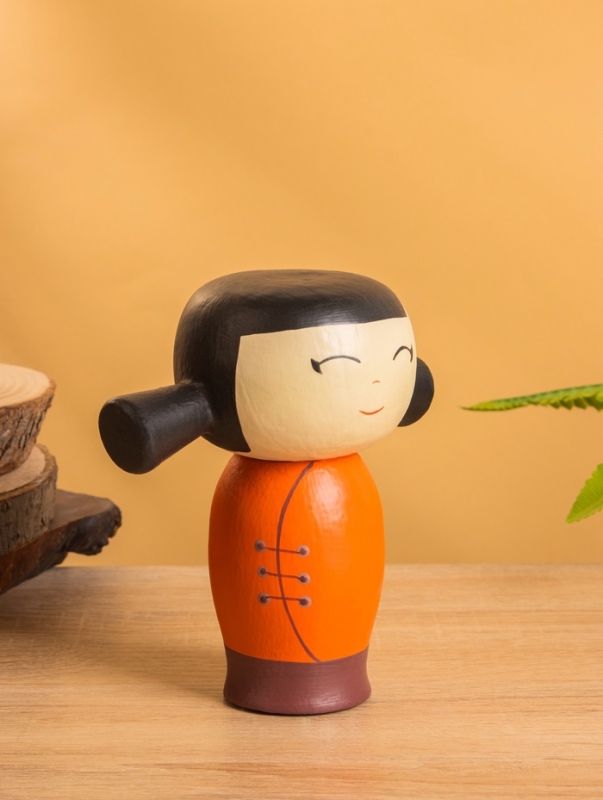 Деревянная кукла кокеши «Сати», 15×9×15 см Деревянная кукла кокеши «Сати», 15×9×15 см