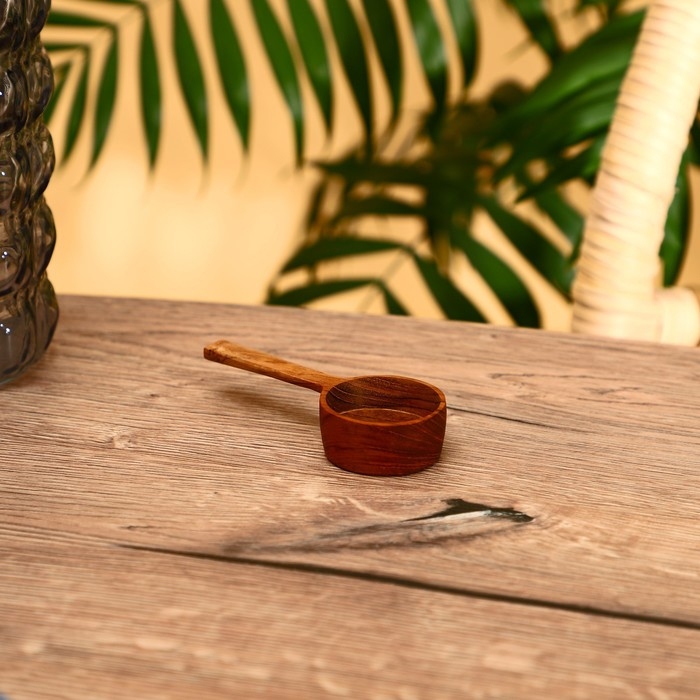 Черпак 10 см, тиковое дерево Черпак 10 см, тиковое дерево