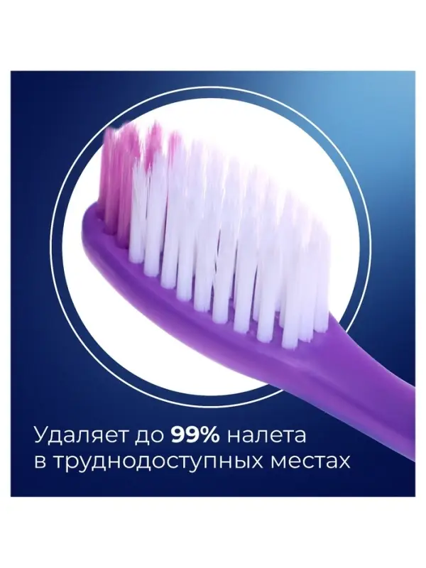 Зубная щётка Rendall Gentle, средней жёсткости, микс, 1 шт.