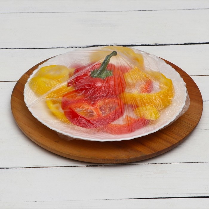 Набор пакетов для сохранения свежести продуктов с резинкой, Ø до 32 см, 50 шт Набор пакетов для сохранения свежести продуктов с резинкой, Ø до 32 см, 50 шт