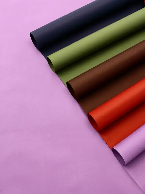 Бумага упаковочная крафт, двухсторонняя, "Микс №1", для упаковки подарков, 5 цветов, 50&times;68 см&plusmn;5%