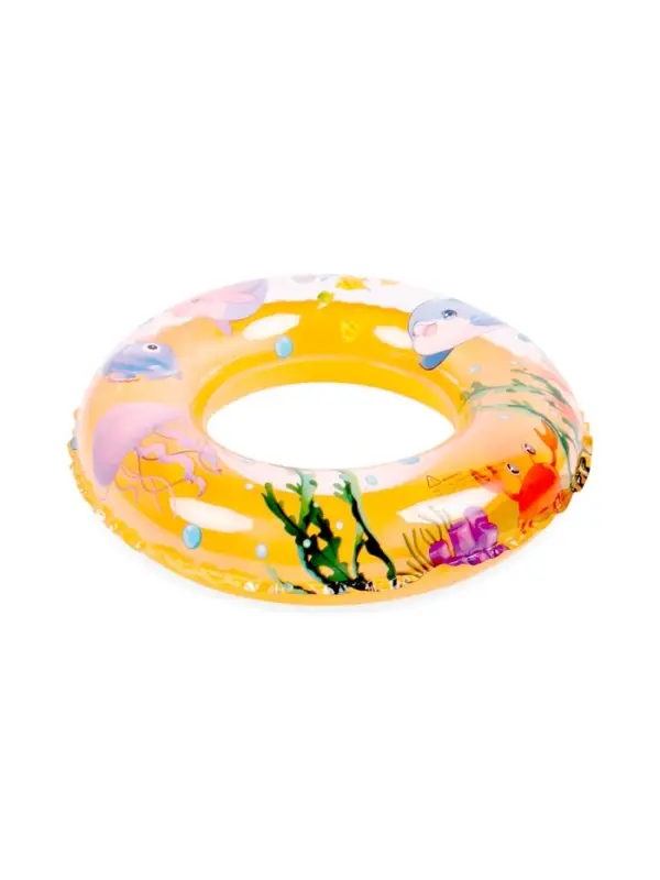 Круг для плавания 45 см, цвет оранжевый