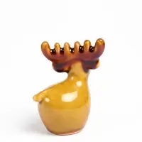 Фигурка декоративная &laquo;Бородатый лось&raquo;, керамика, 6.2&times;4.4&times;8.5 см