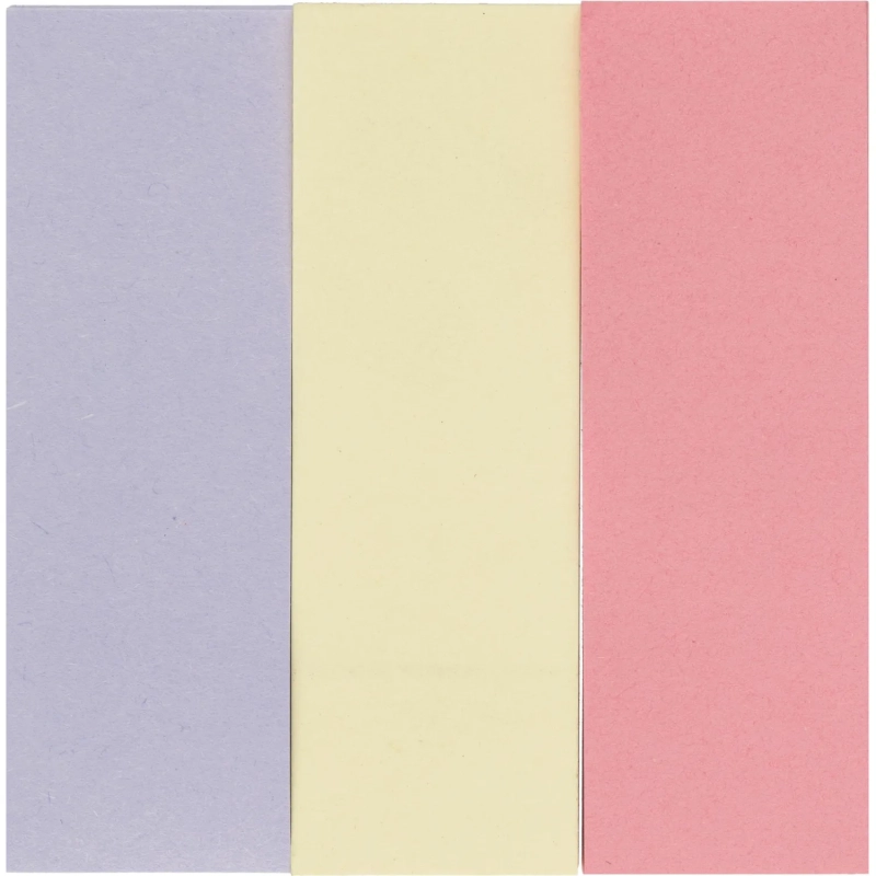 Клейкие закладки бумажные 3цв.по 100л. 25ммх76 Attache