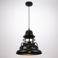 Светильник BayerLux 1249/1BK E27 40Вт черный 29,5х29,5х32-132 см