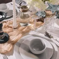 Тарелка Magistro Willow, d=27.9 см, фарфор, голубая