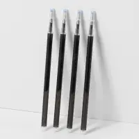 Набор стержней, термоисчезающие, 4 шт., чёрный