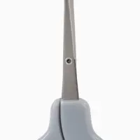 Ножницы детские маникюрные, закругленные кончики, Крошка Я, цвет серый