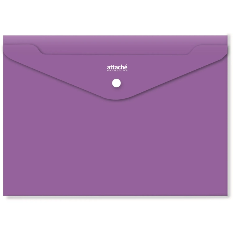 Папка-конверт на кнопке Attache Selection Crocus 6шт в уп.