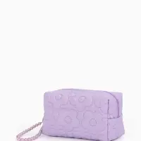 Косметичка дор Цветок 17*6*9, отд на молнии, сиреневый