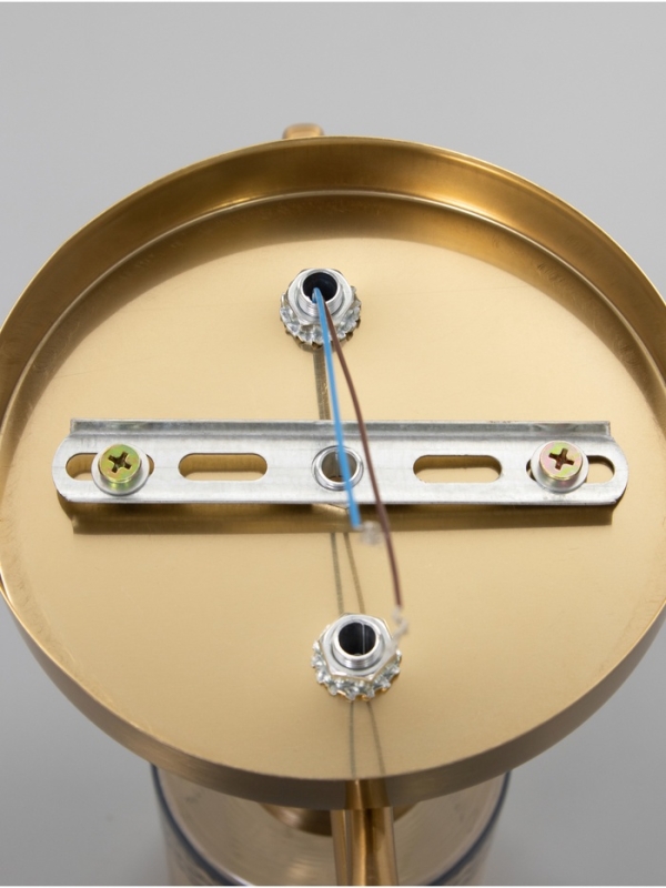 Люстра Люстра "Океан" 1х40Вт Е27 латунь 22х15х28см