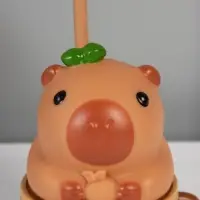 Ночник "Капибара в чашке" 8хLED 3Вт 5V USB АКБ 2 режима 9,5х9,5х28,5 см Ночник "Капибара в чашке" 8хLED 3Вт 5V USB АКБ 2 режима 9,5х9,5х28,5 см