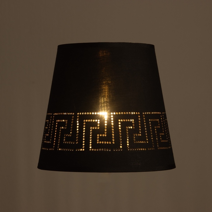 Абажур Е27 черный 20х20х18 см Абажур Е27 черный 20х20х18 см