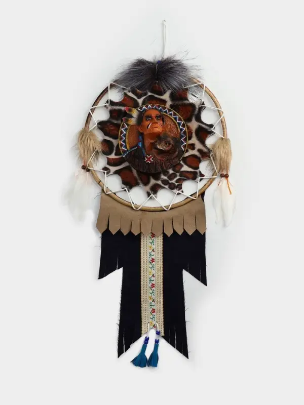 Панно &laquo;Вождь&raquo;, 30&times;5&times;60 см, МИКС