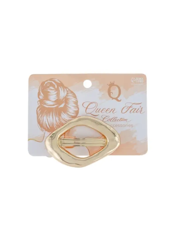 Заколка - автомат для волос QF &laquo;Биатрикс&raquo; грация, 6 см, золото