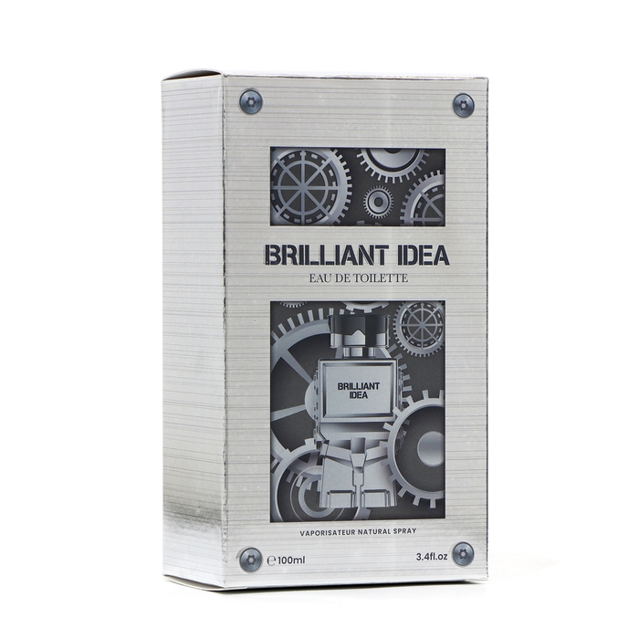 Туалетная вода мужская Brilliant Idea Silver, 100 мл Туалетная вода мужская Brilliant Idea Silver, 100 мл