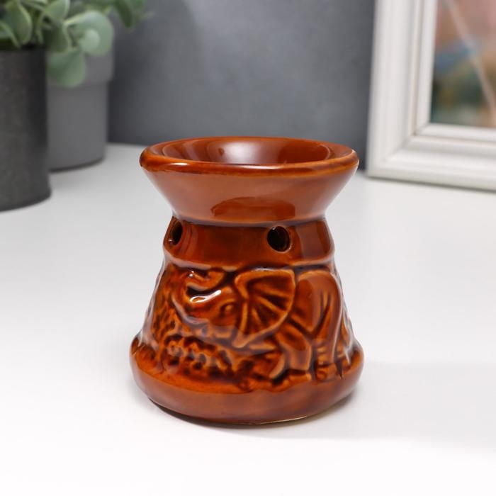 Аромалампа  Аромалампа "Слоны" 6х6х7 см  МИКС