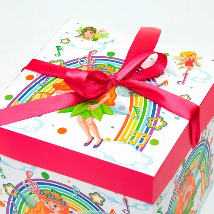 Коробка Самосборная «Детская» Фея 15×15×15 см Коробка Самосборная «Детская» Фея 15×15×15 см