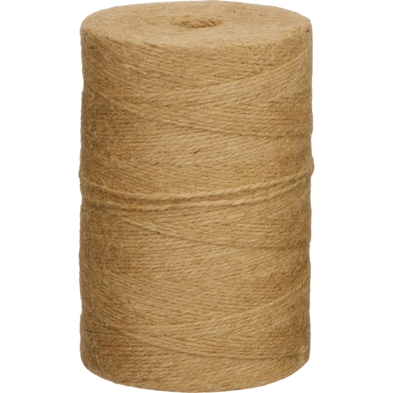 Шпагат Комус джутовый кручёный 1,2кТекс 13кгс 1кг 800м СПб