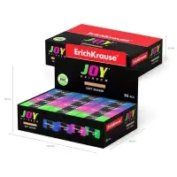 Ластик ErichKrause "Joy Rainbow", мягкий, гипоаллергенный, микс